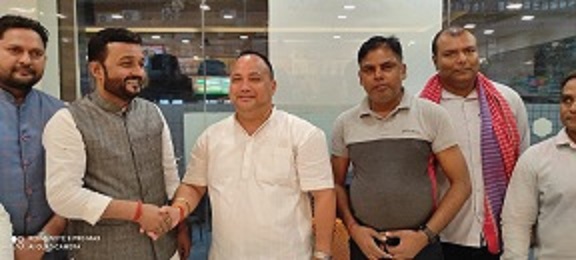 नेता राजेश मान सिंह जसपामा प्रवेश गर्ने